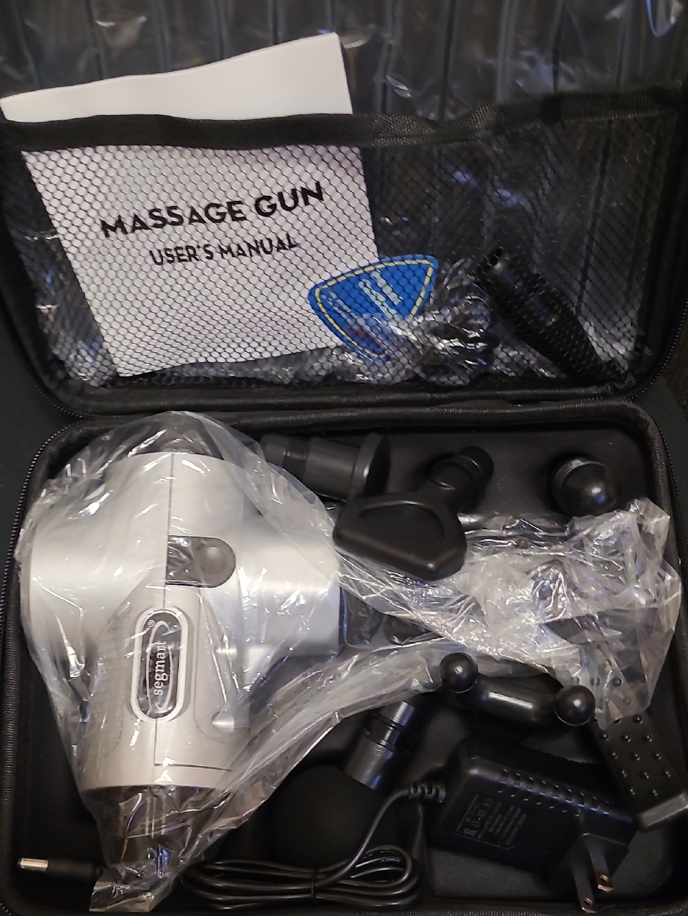 Massage Gun with Multiple Attachments